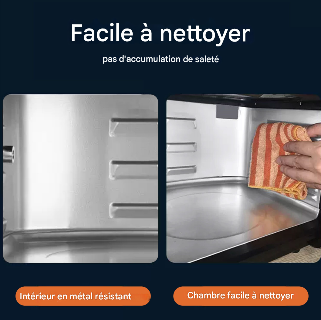 Friteuse à air chaud 12 L avec affichage LED, 80-200 °C, XXL - 9