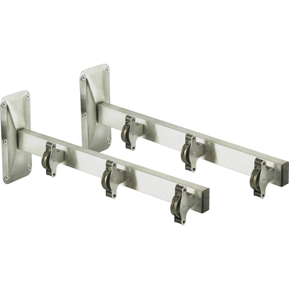 Tendedero Plegable Tendedero De Pared Con Poleas Tendederos