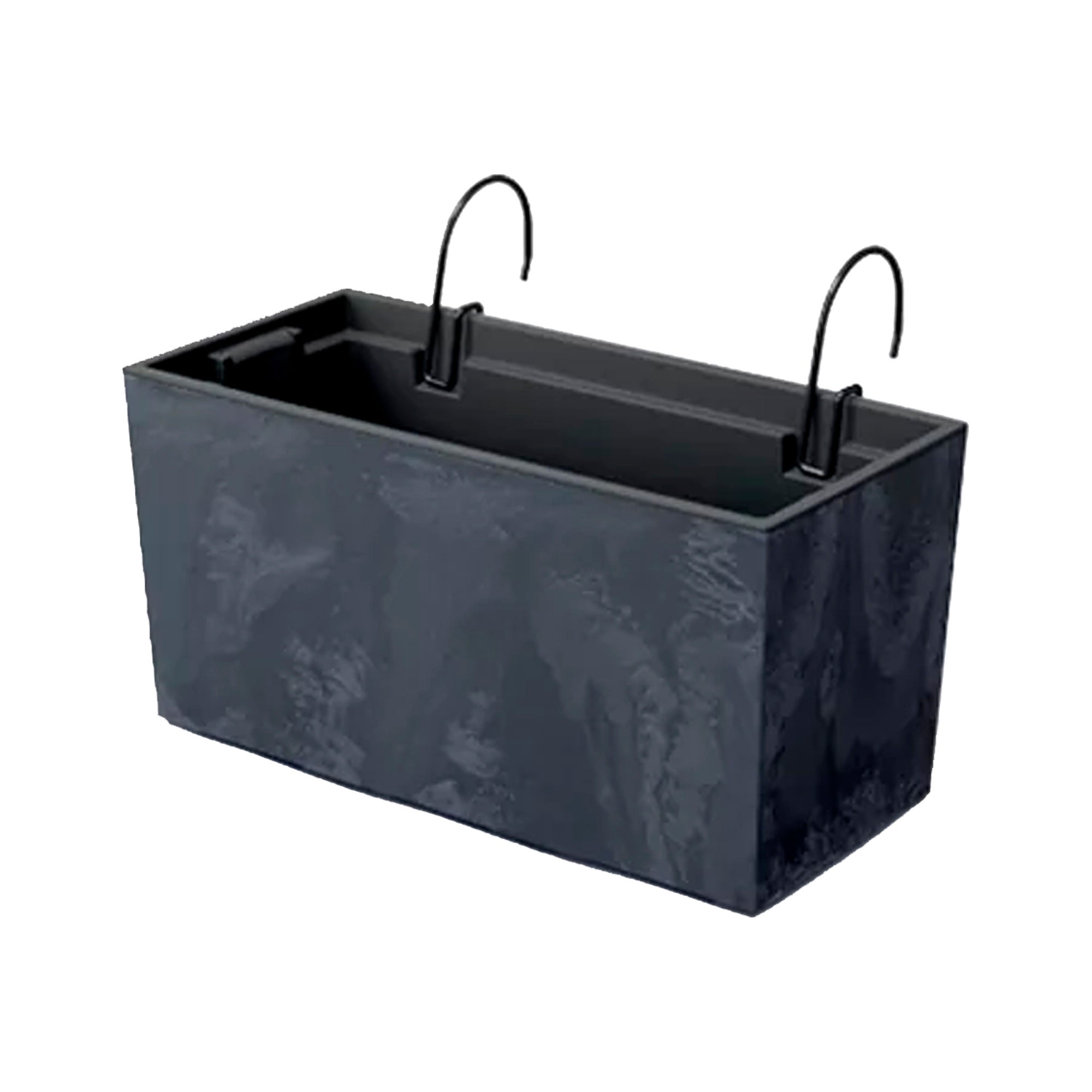 Bac à fleurs Prosperplast Urbi Case Beton Effect W DUC600EW-S433 - Anthracite main image 1