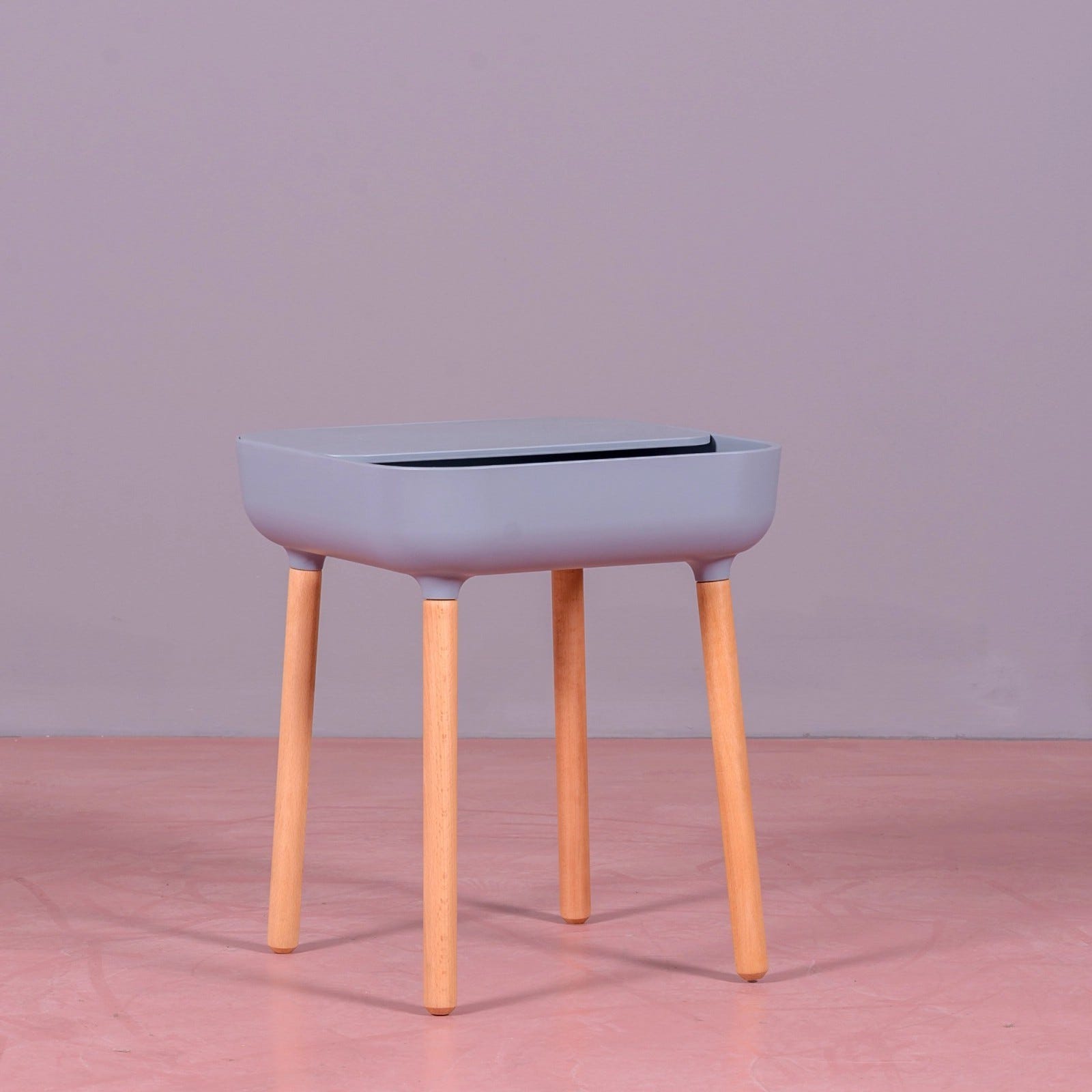 Tavolino POP Dea Home - 39x39x38 Cm In Plastica Bianco Per Interni Ed Esterni - Foto 8