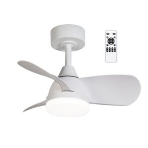 Ventilateur De Plafond Portable Rechargeable 8000mAh - 3 Vitesses, Télécommande