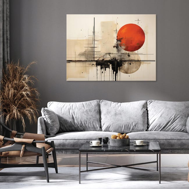 Lot De 6 Tableaux Abstraits Littéraires 20x25 Cm – Affiches Murales Toile Moderne Pour Salon Et Chambre