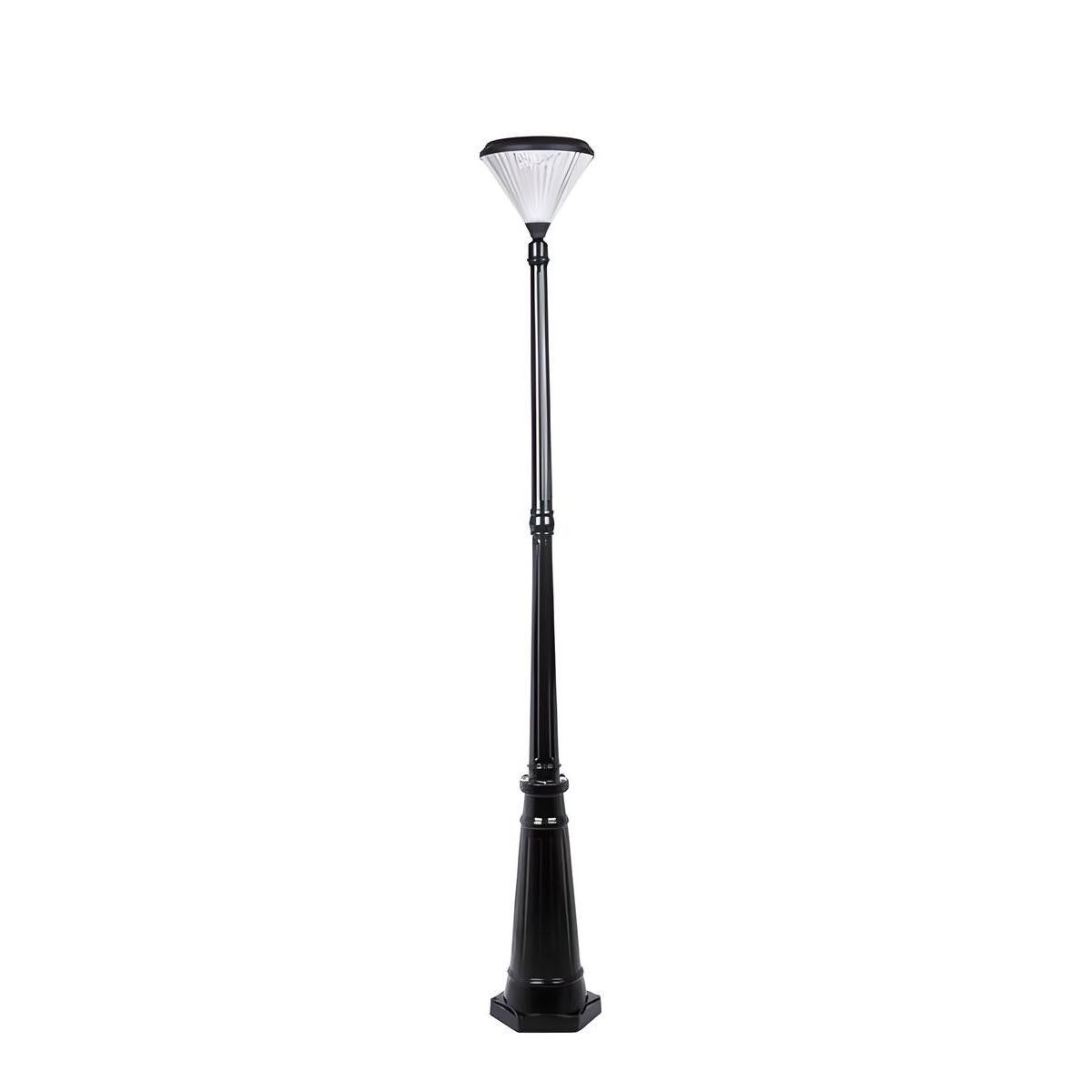 Farola solar 2m 6w ip65 - luz cálida