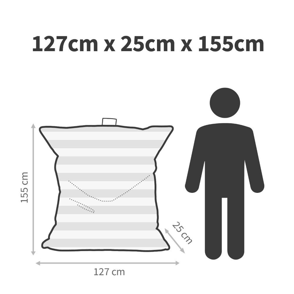 Big Pouf Toldotex Gris pour Extérieur ou Intérieur Unique - 5