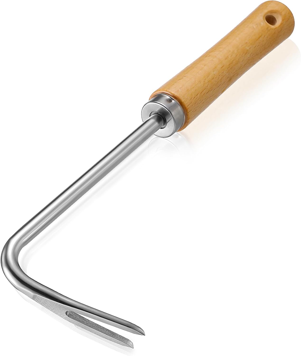 Binette De Désherbage à La Main KEAAN - Outil Jardinage Multifonctionnel Avec Manche En Bois