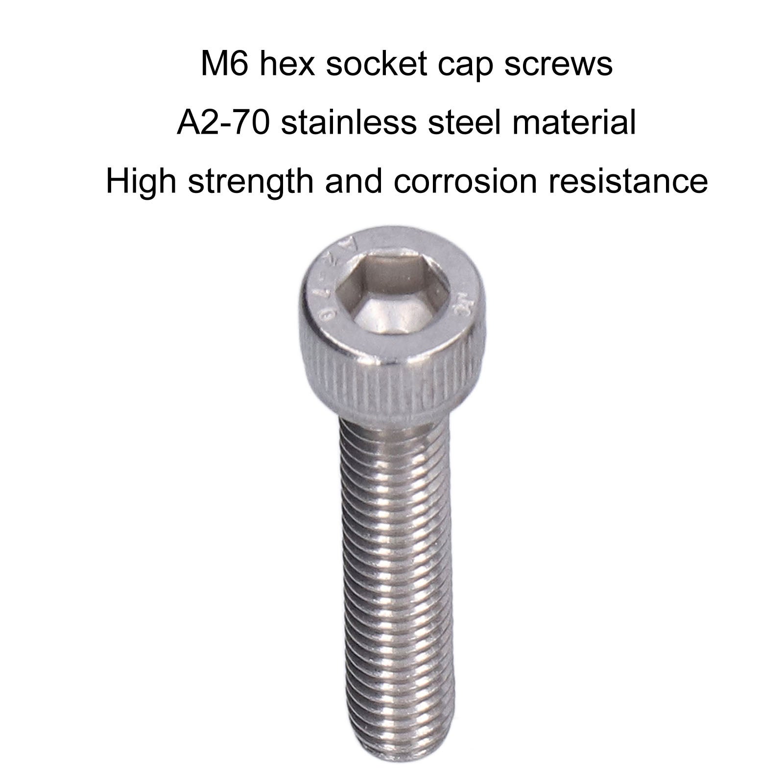 440 Viti DIN 912 Set Di 440 Viti Cilindriche A Testa Cava (Brugola) M5 - Acciaio Inox A2/A4, Standard DIN 912 Viti Esagonale Interno - Foto 9