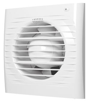 Extractor De Aire AIPERQ De 100 Mm Con Sensor De Humedad Y Temporizador Valvula De Retencion Y Mosquitera Integrada 7 W Dba 26 Silencioso Para Bano Cocina Oficina Inodoro 65694264
