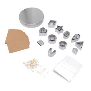Set Di 18 Formine Per Argilla Polimerica: Tagliapasta Geometrici In Plastica Per Creare Orecchini E Gioielli Fai Da Te - 5