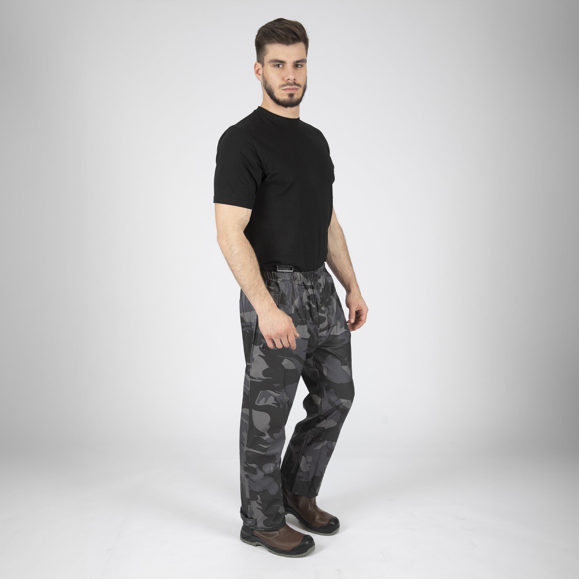 SHARK - CALÇA DE CHUVA DE TRABALHO - 9235 | Floresta - 4