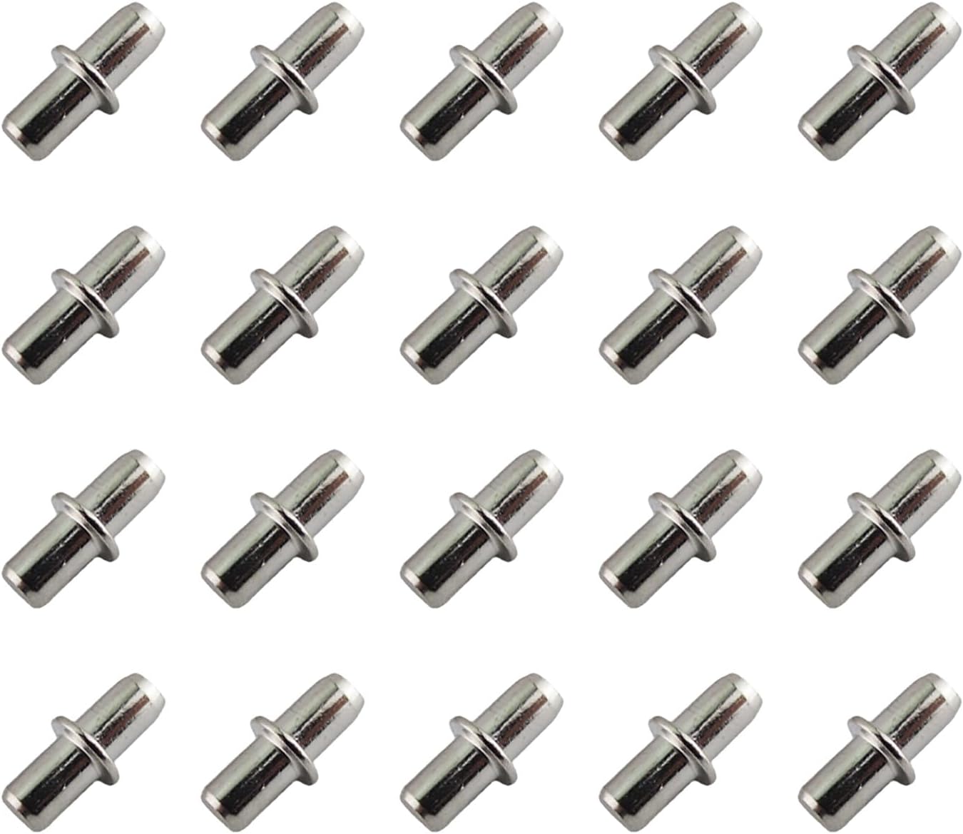 Zestaw 60 wsporników półek 5 mm - Wsporniki półek - Kołki do półek - Podpórki do półek - do mebli, szafek