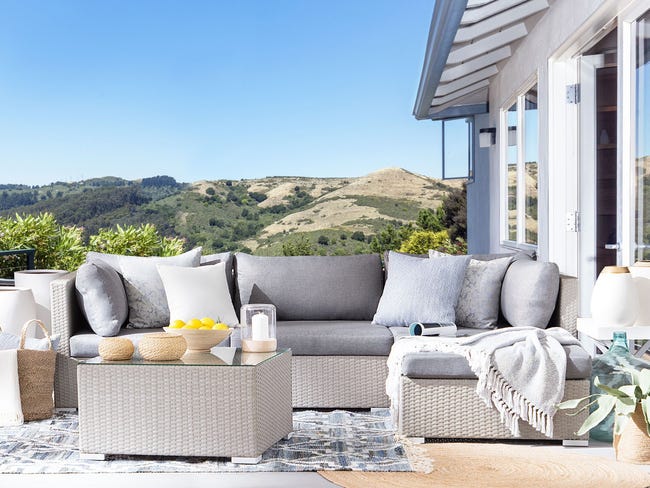 Salotto Da Giardino Esterno Set Giardino Esterno Con Divani