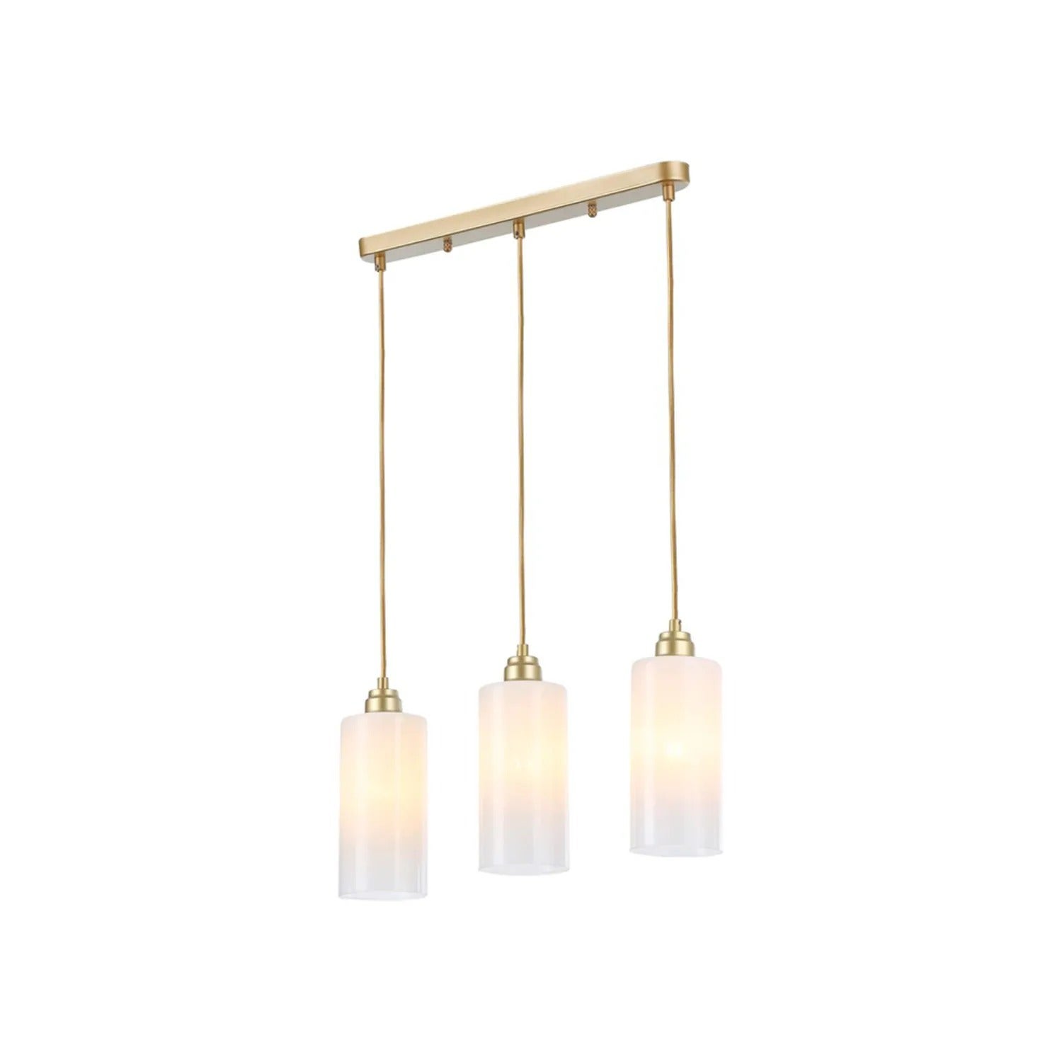 Lampa wisząca Panthea złoto-biała 3xE27x40W metal wym:170x50x10cm IP20 Rabalux