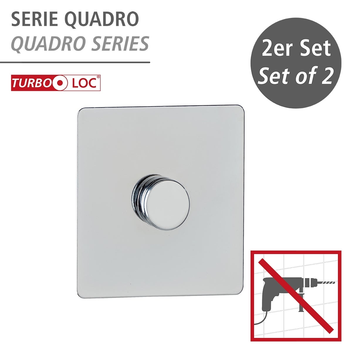 Adaptateur En Acier Inox Turbo-loc® Quadro - 2