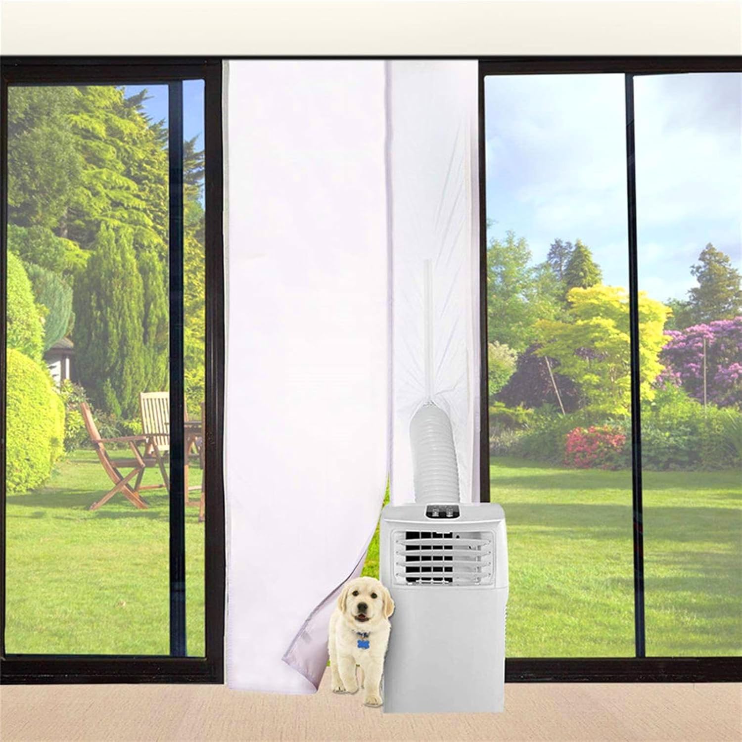 Joint d'étanchéité pour porte coulissante - Porte double - Joint d'étanchéité pour climatisation -90 x 210 cm-100 pièces - 6