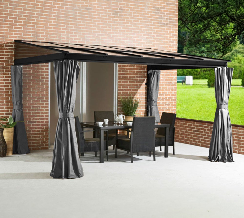 Sojag Abri de terrasse en aluminium St. Barth 812 | Anthracite | 248x364x240 cm - 2
