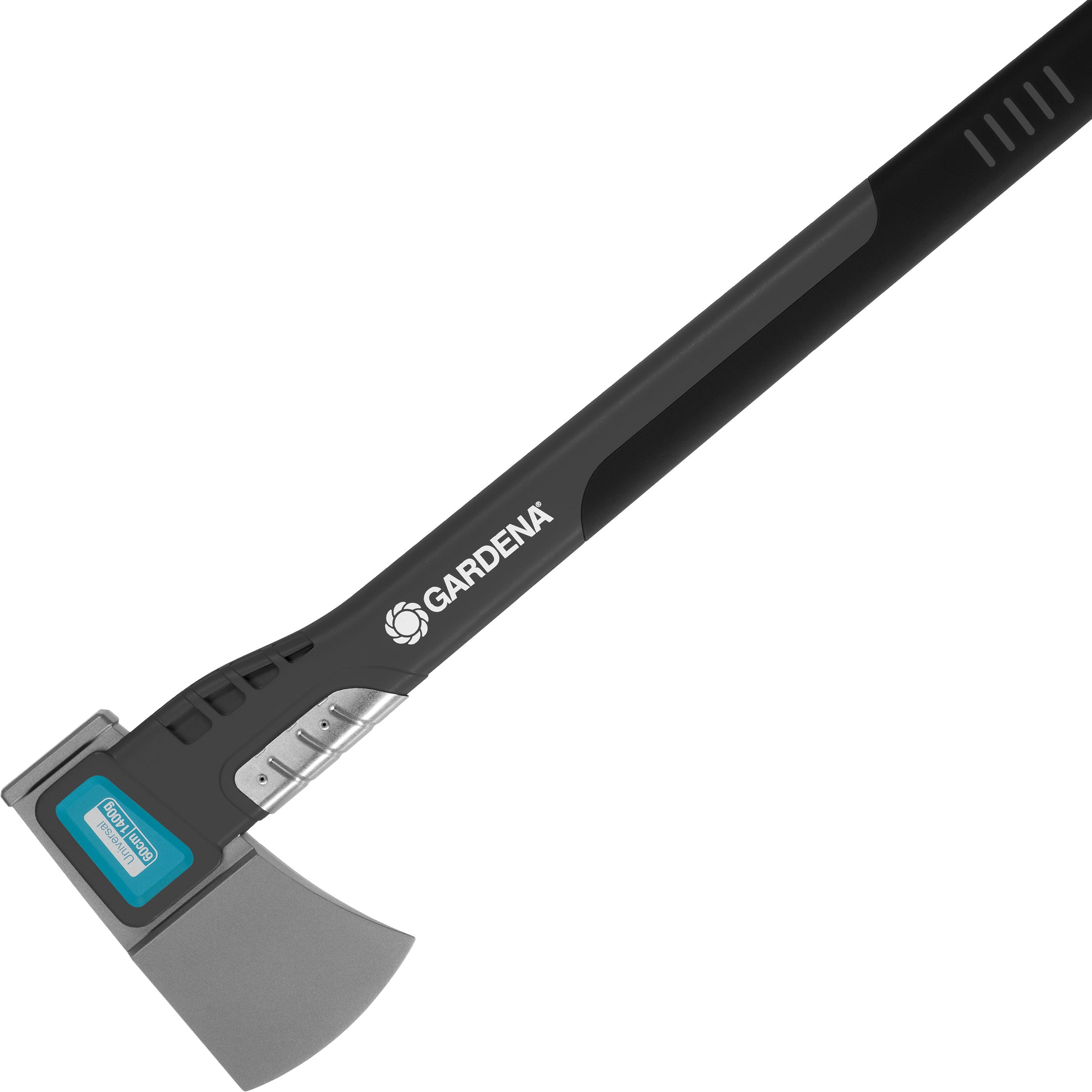 Gardena Ascia Universale 1400 A: Ascia Versatile per Diversi Lavori con Il Legno, Rivestimento Antiscivolo, Placca di Protezione, Funzione Martello, 6 - 7
