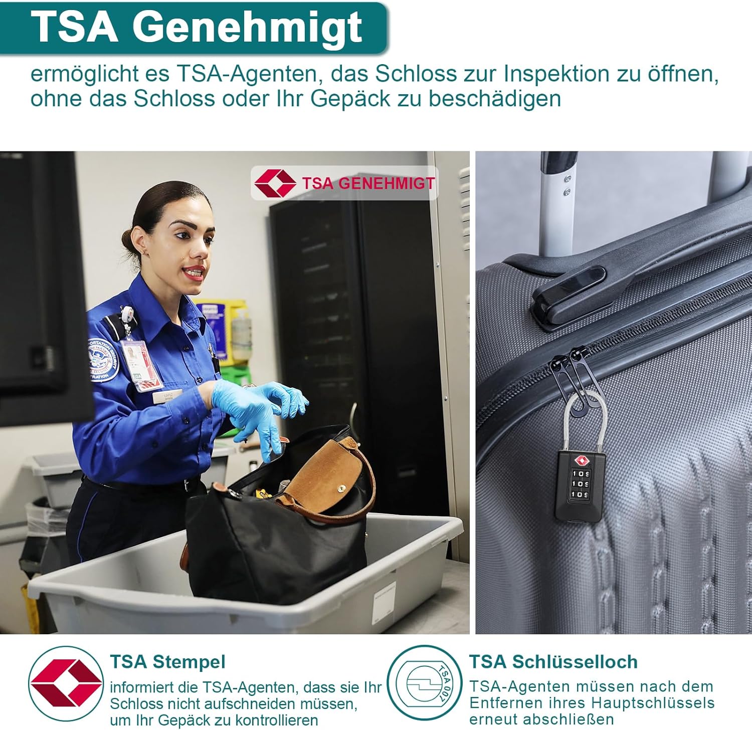 Candados Maletas De Viaje Candados Para Equipaje De Acero Con