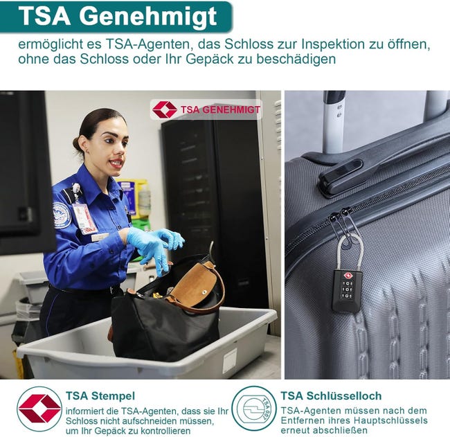 Candados Maletas De Viaje Candados Para Equipaje De Acero Con