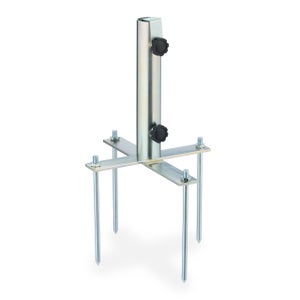 Piquet de jardin (1 pièce), support de parasol de plage, support de parasol amovible, piquet de sol pour la pêche, la plage et la - Jardin