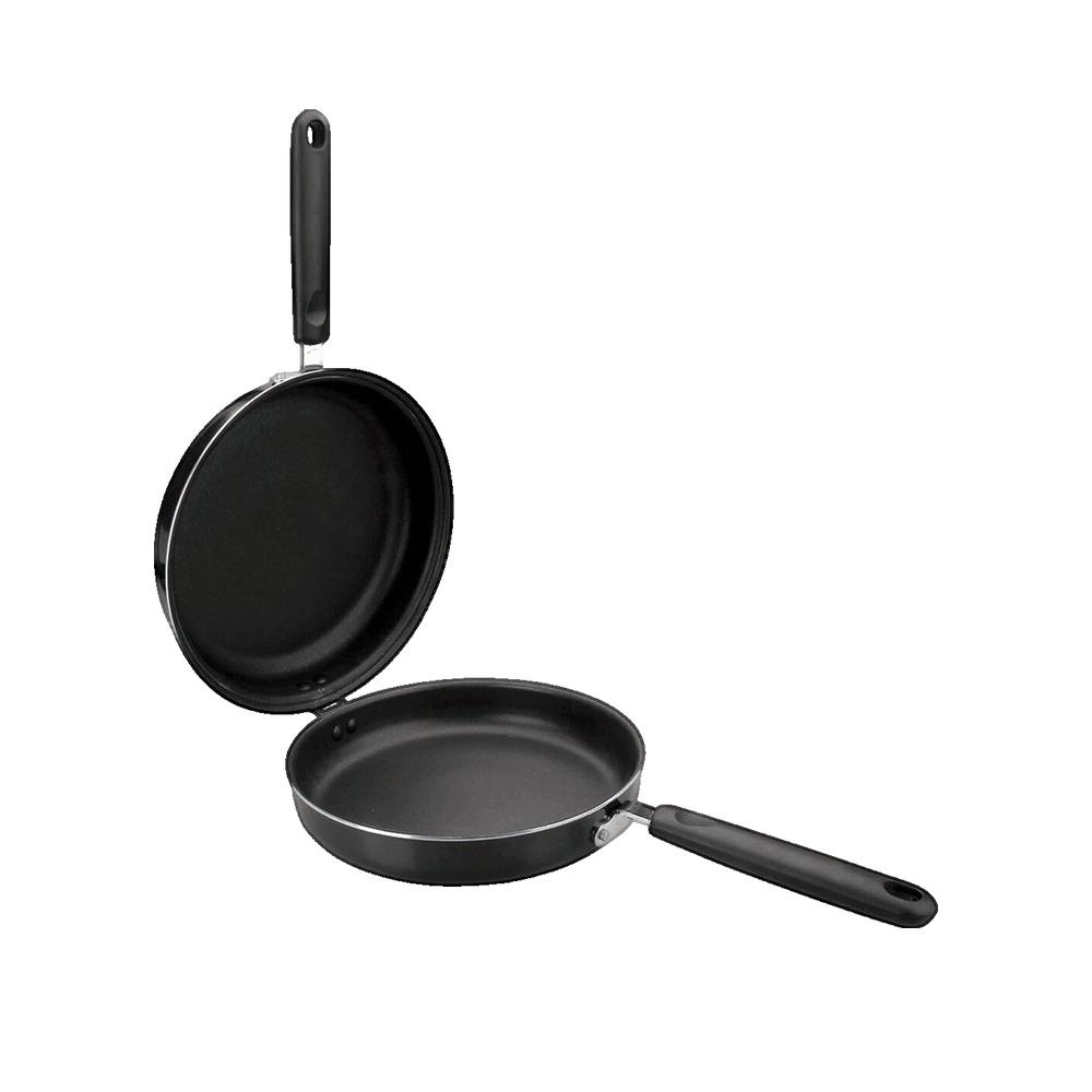 Ibili Sartén Doble Especial Para Tortillas En Aluminio Apta Para Todo Tipo De Cocinas - Imagen 3