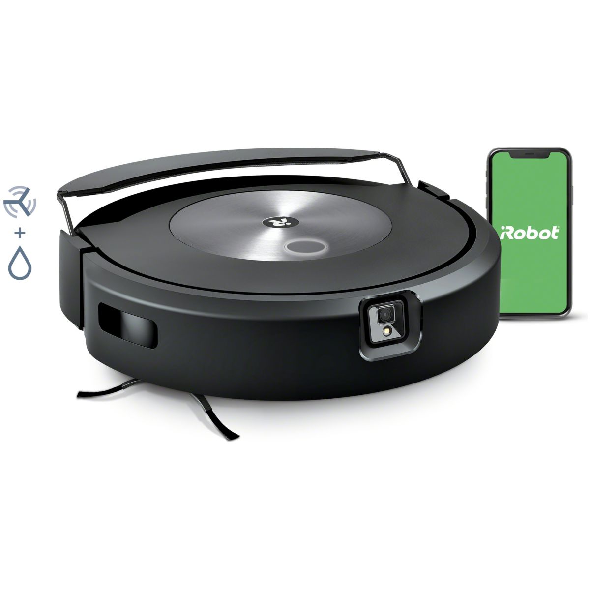 IRobot Roomba Combo j7 aspiradora robotizada Sin bolsa Negro
