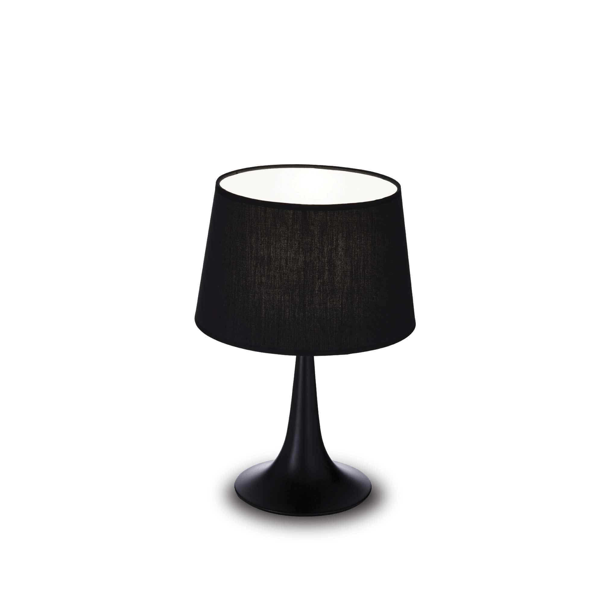 Ideal Lux  Lampe De Table Noire London 1 Ampoule , Leroy Merlin
