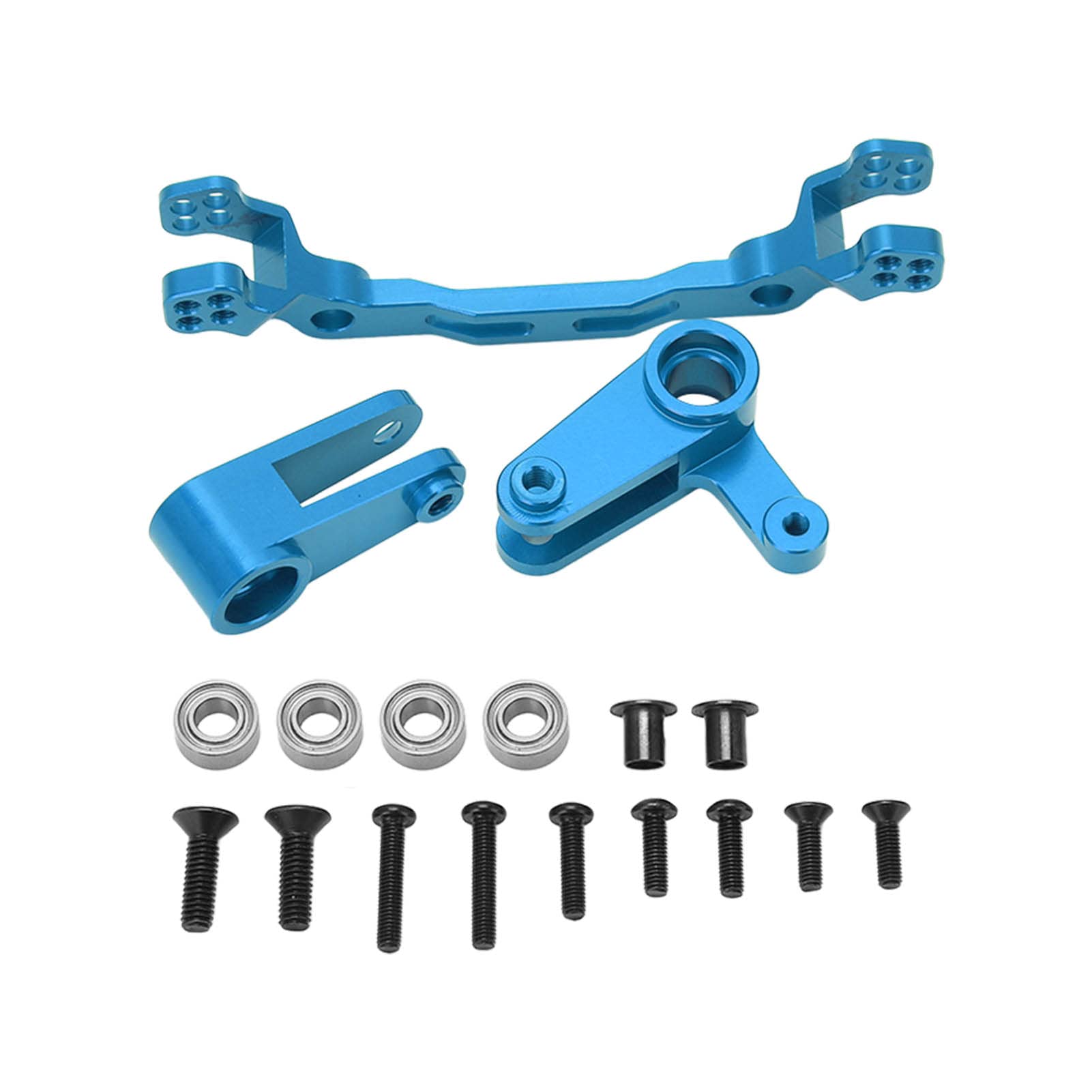 Siège de roue RC en alliage d'aluminium, 2 pièces, pièce de