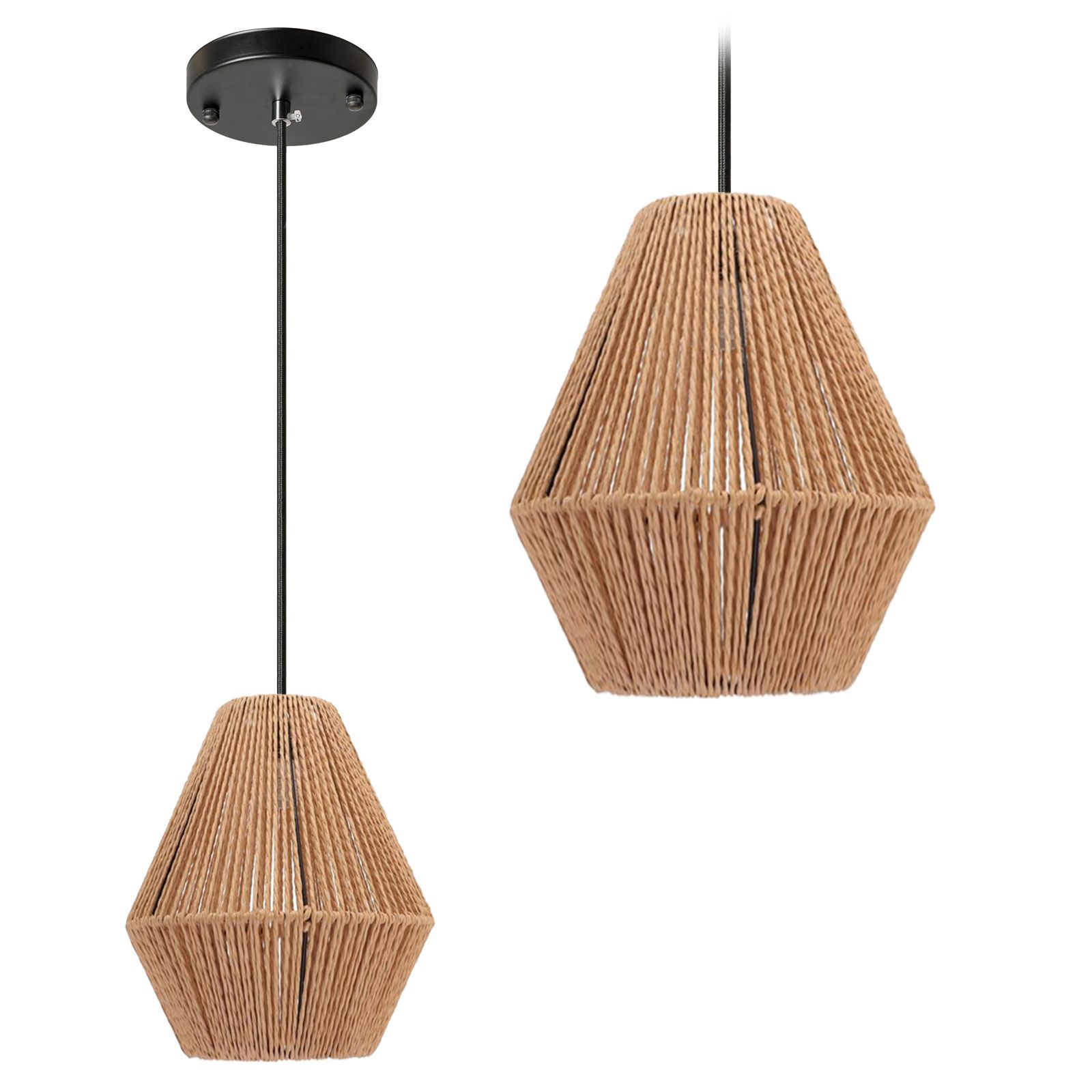 Lampa Sufitowa Wisząca Toolight App1150-1W Brązowy