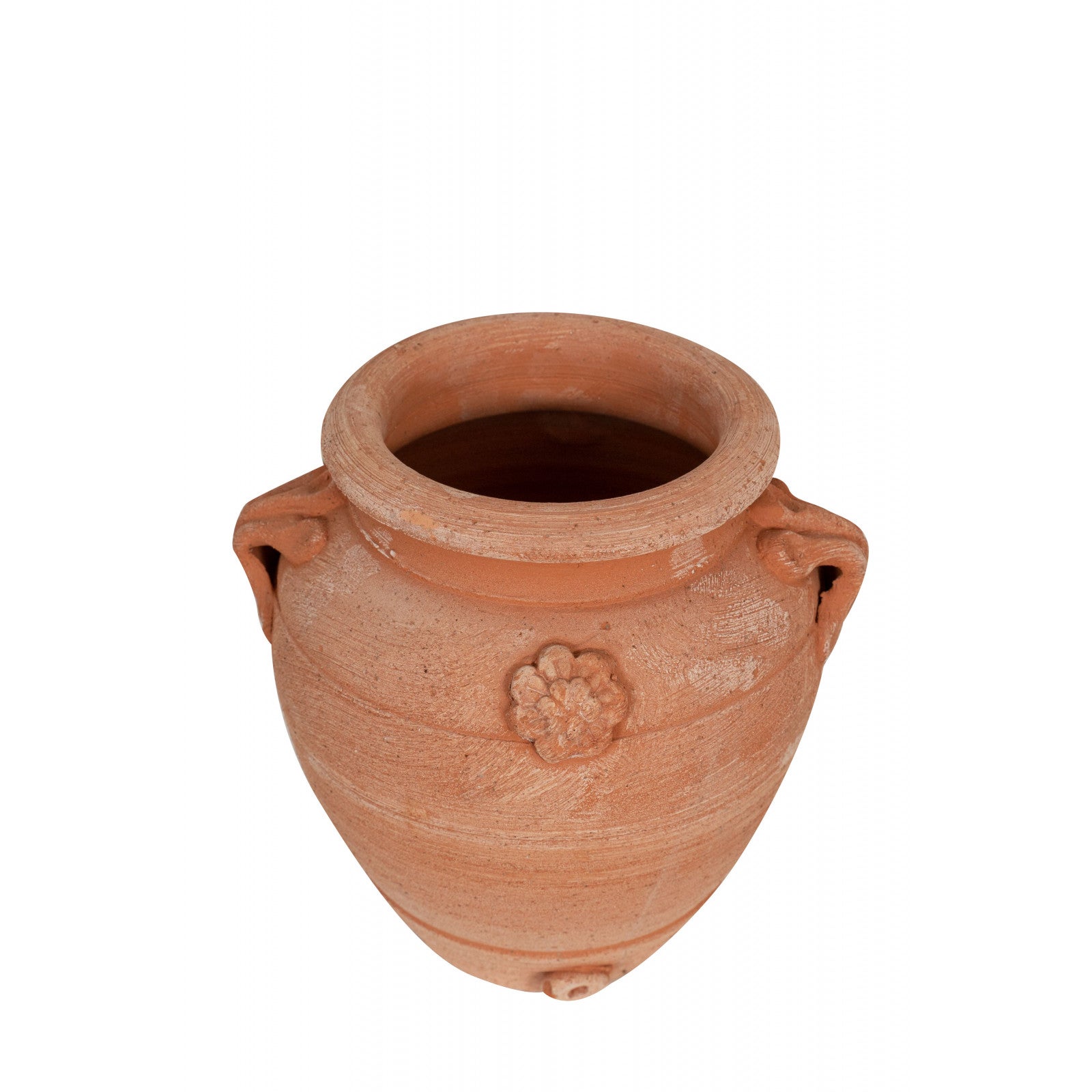 BISCOTTINI Petite jarre Pot terre cuite Toscane 16x20cm - Petits pots décoratifs pour jardin - Cache-pot pour plantes d'intérieur - 8