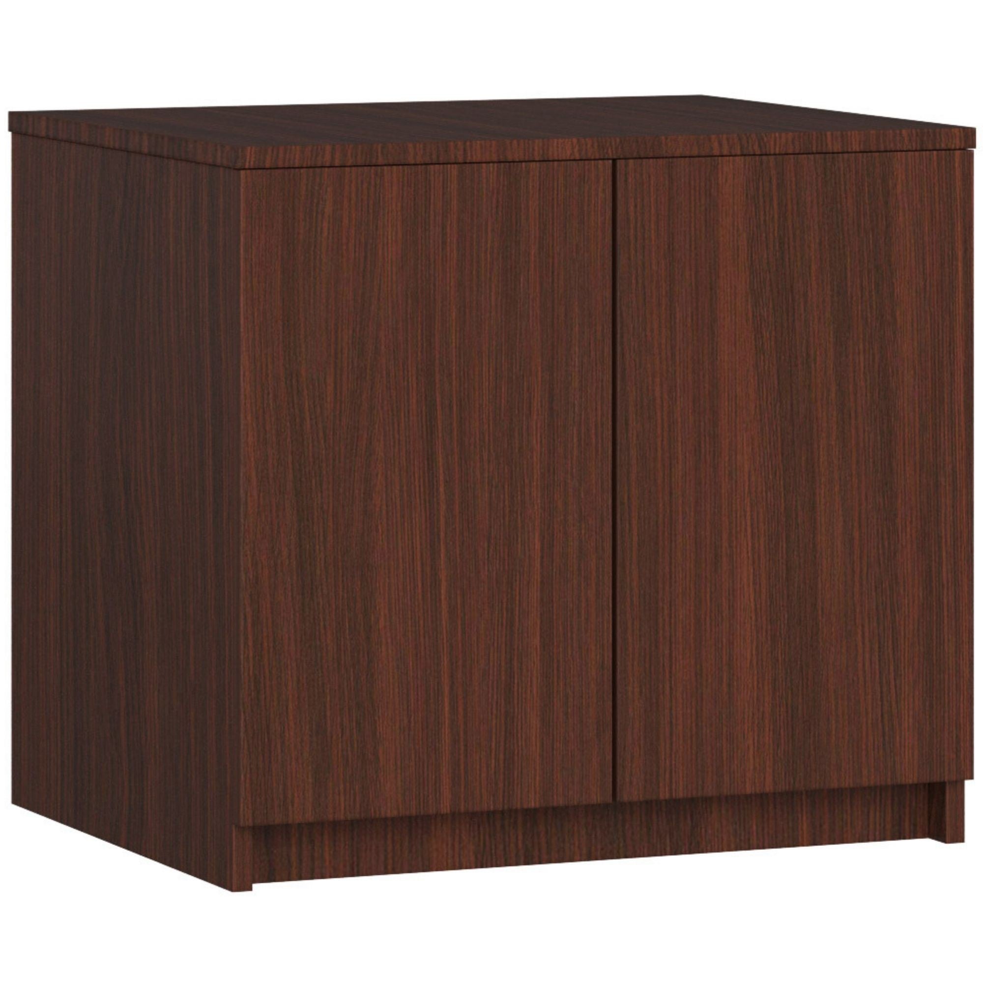 Nadstawka na szafę AKORD S60 Wenge 60 cm 2 drzwi kolor Wenge mat 2 półki 60x51x55 cm