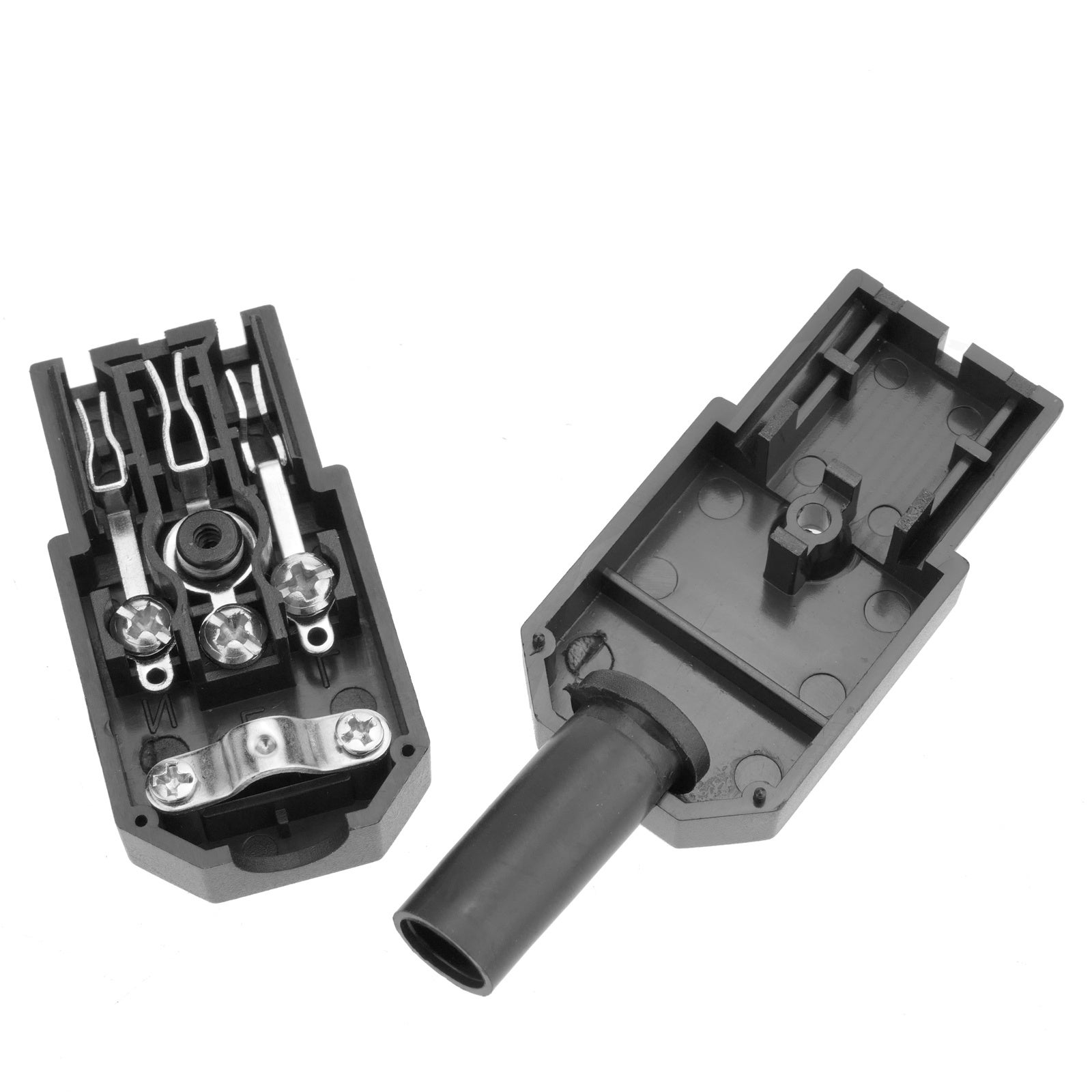 Spina femmina dritta IEC-60320 C13 per il montaggio del cavo - 2