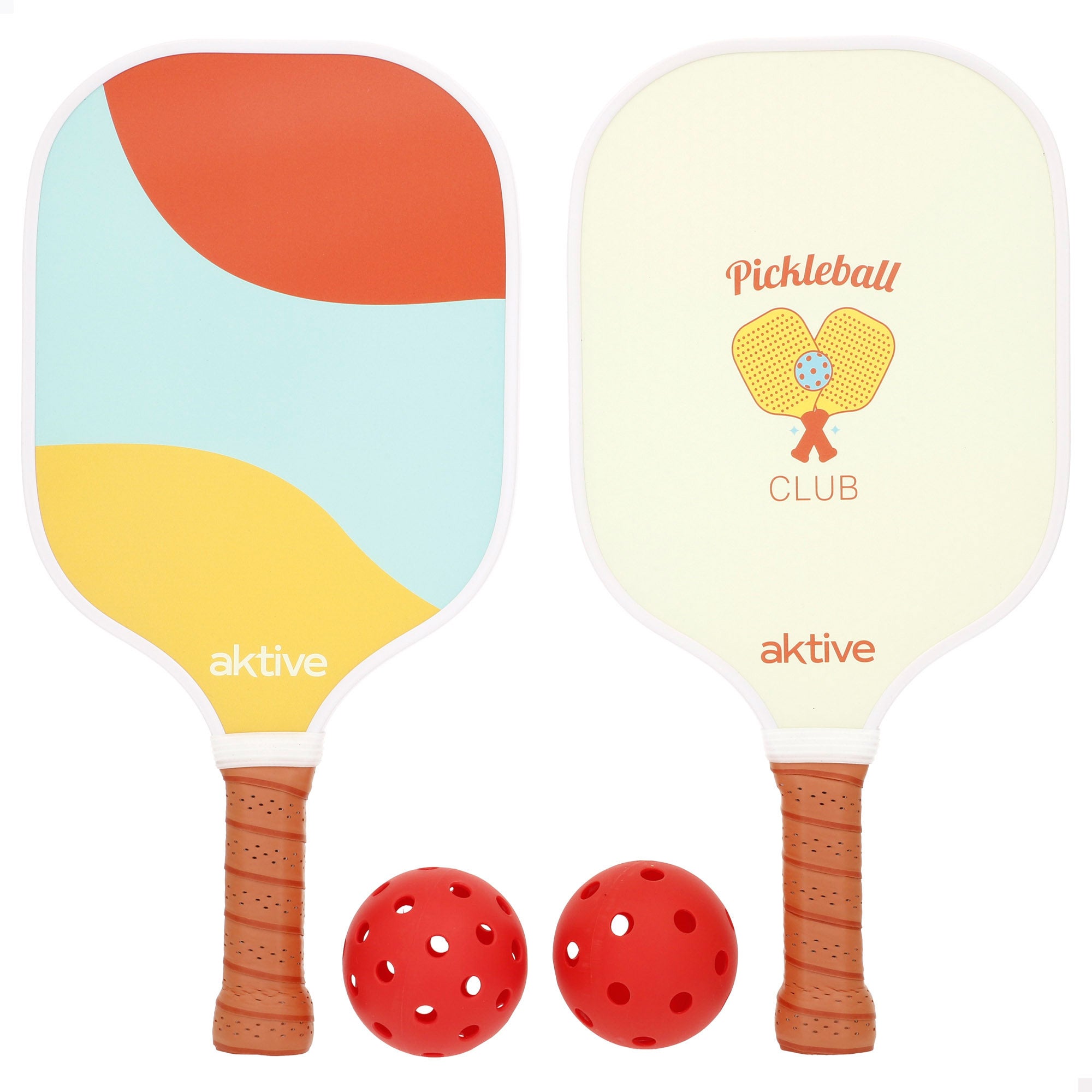 Aktive set de raquetas de pickleball 20x1x40 cm