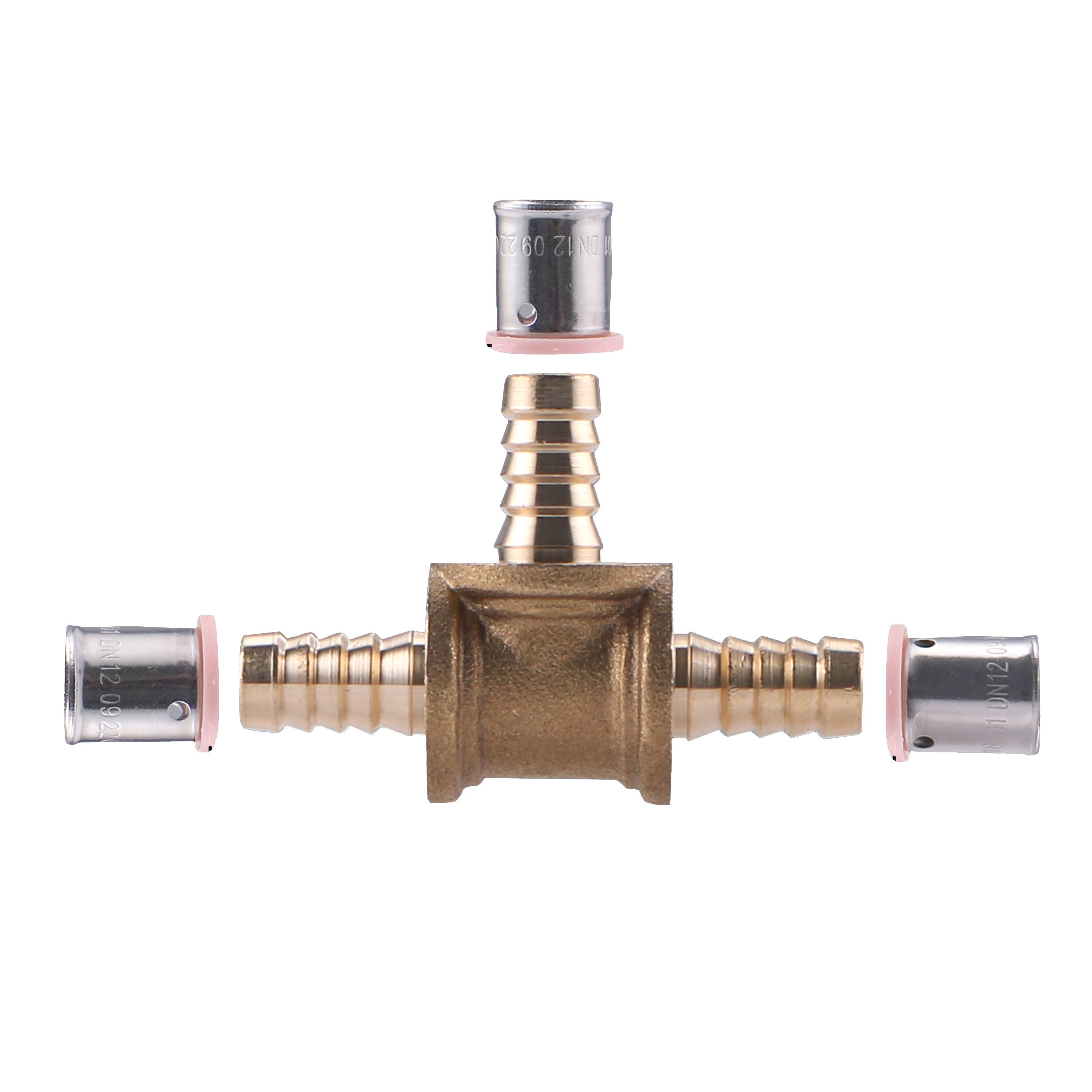 Raccord PER à Sertir Té Egal Ø12 NOYON & THIEBAULT - 5