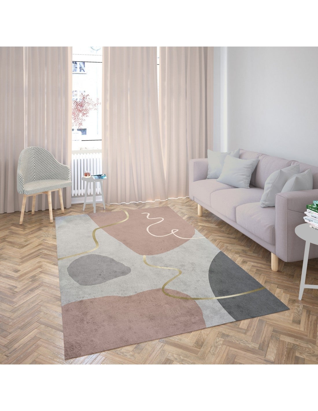 Tapetes SIMPLY Rosa - 80x150 - 2