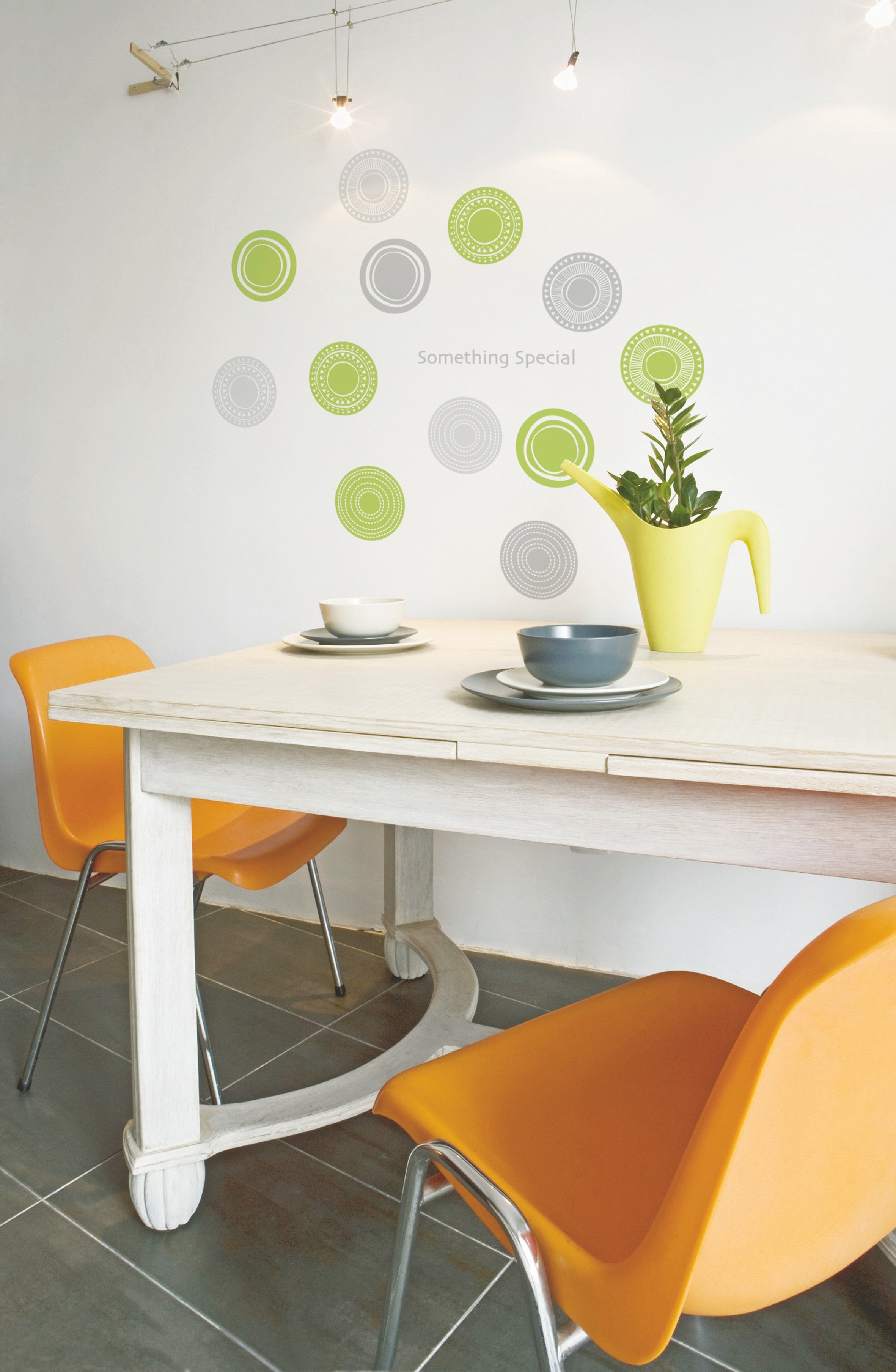 Adesivo Moderni ambienti verdi Polka Dots - Sticker adesivo - adesivi murali - - 3