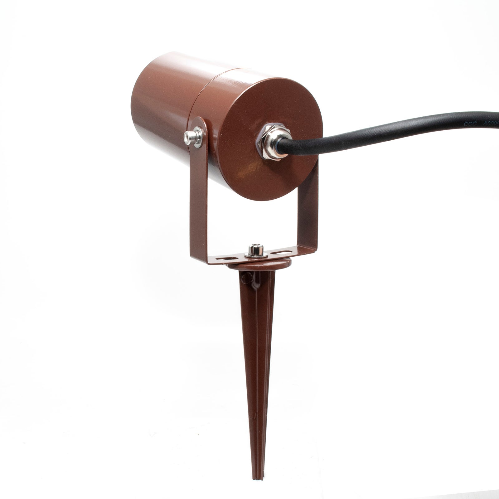 Spot d'extérieur avec piquet réglable, étanche IP65, douille GU10, éclairage de marche pour arbres et plantes de jardin, 230V, CORTEN COLOR - 3