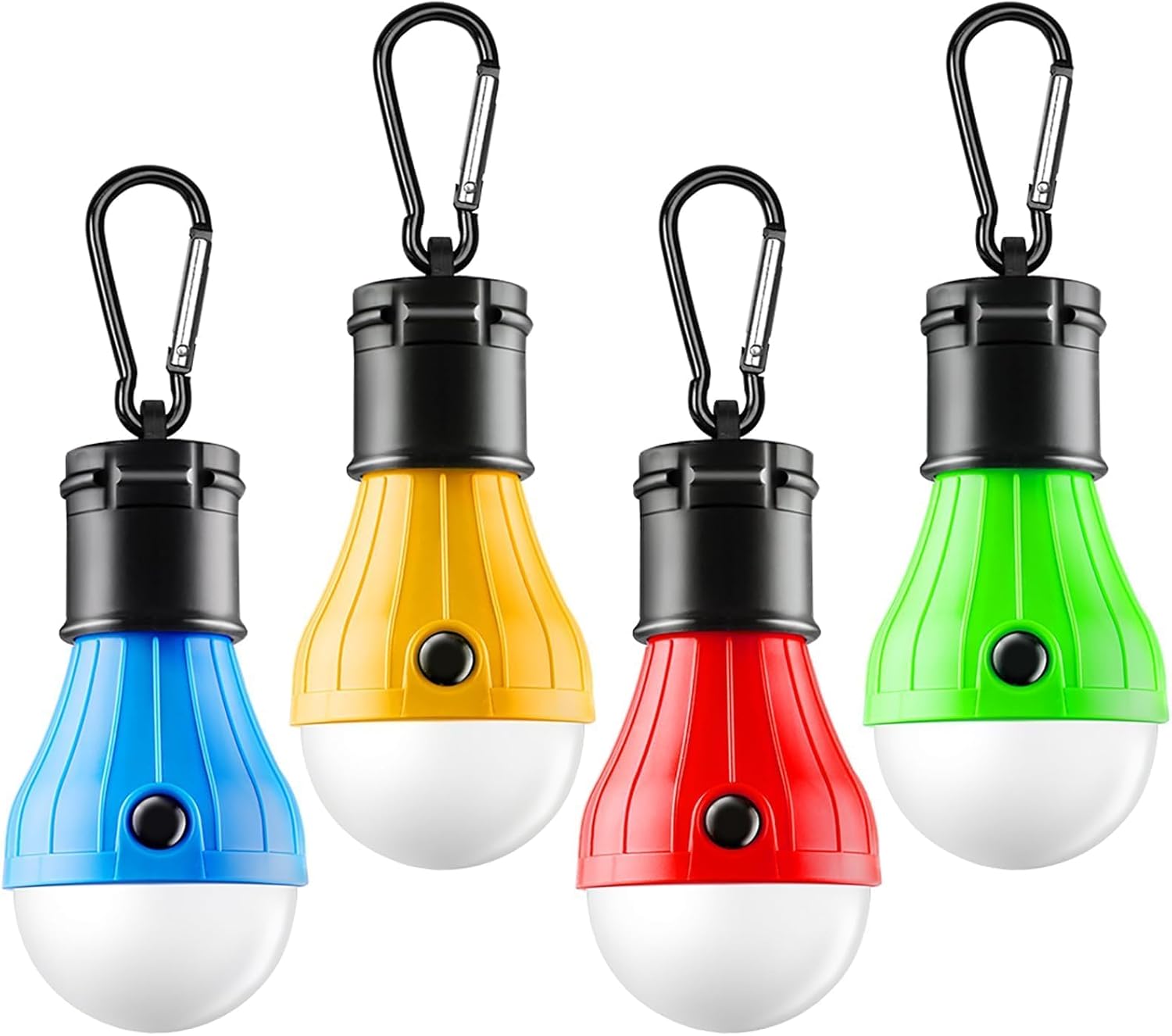4 sztuki przenośnej lampy namiotowej LED, oświetlenie awaryjne do biwakowania, wędrówek, wędkowania, awarii zasilania