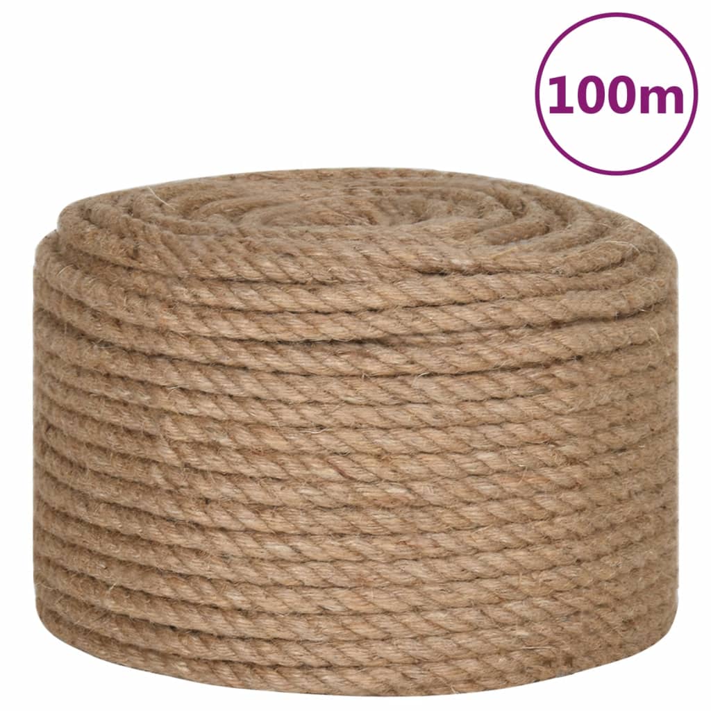 Corde 100 % jute 14 mm 100 m - 2