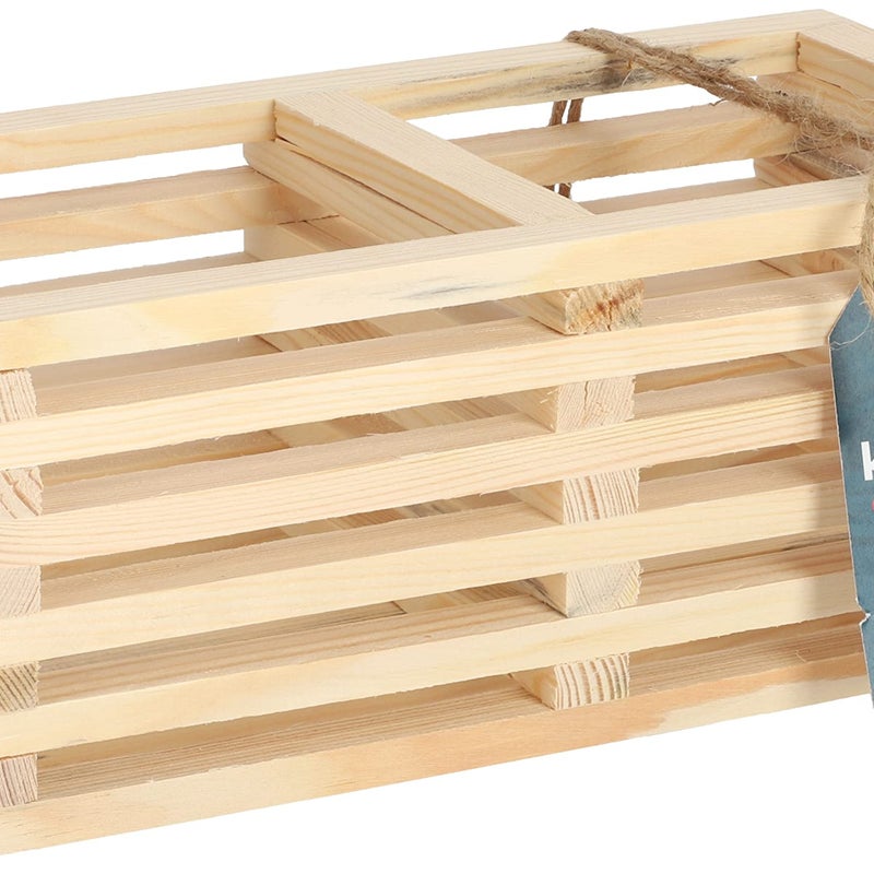 Osłonka ażurowa skrzynka drewniana na kwiaty zioła - KOTARBAU