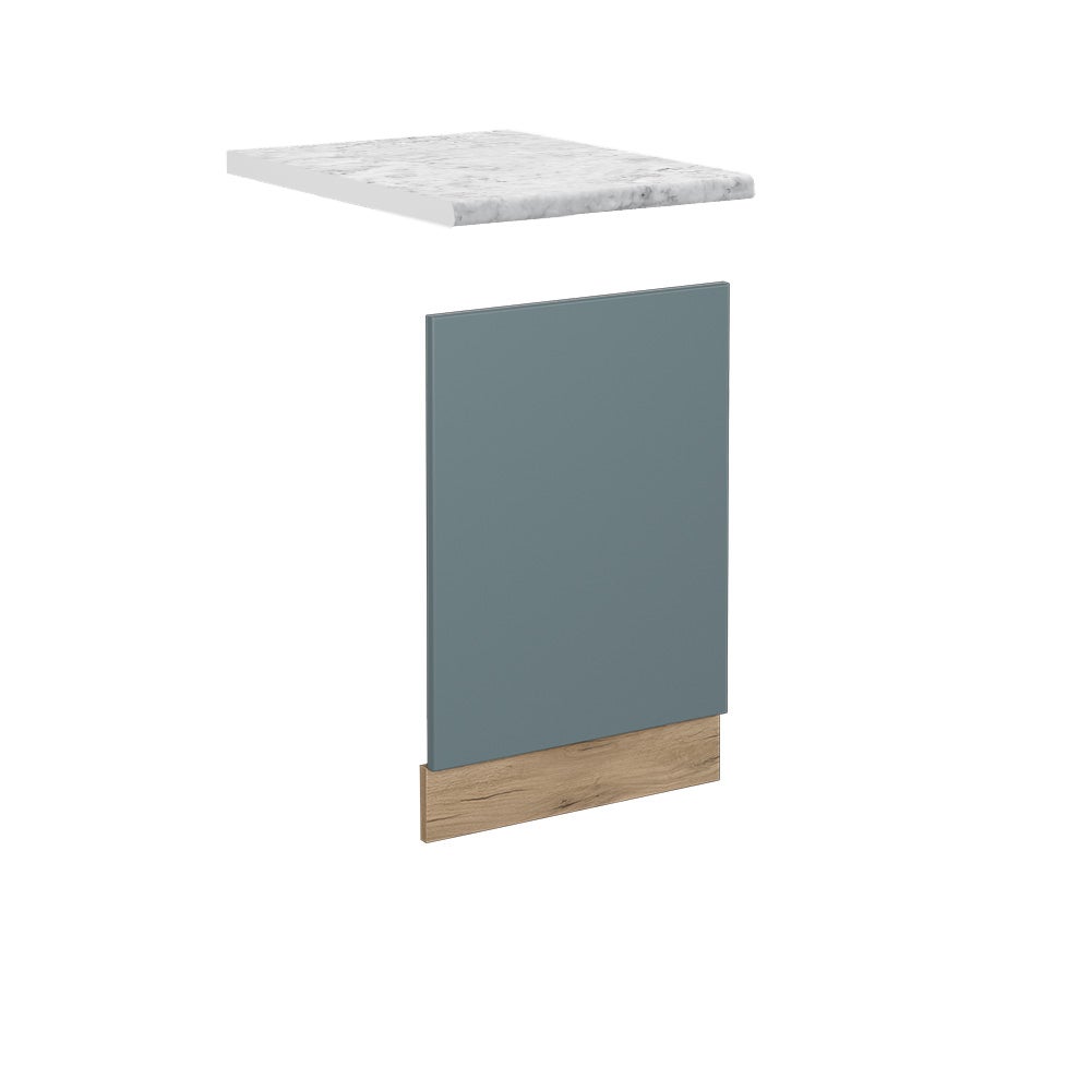 Vicco Panel przedni R-Line, Niebiesko-szary, 45 cm , BR Marmur