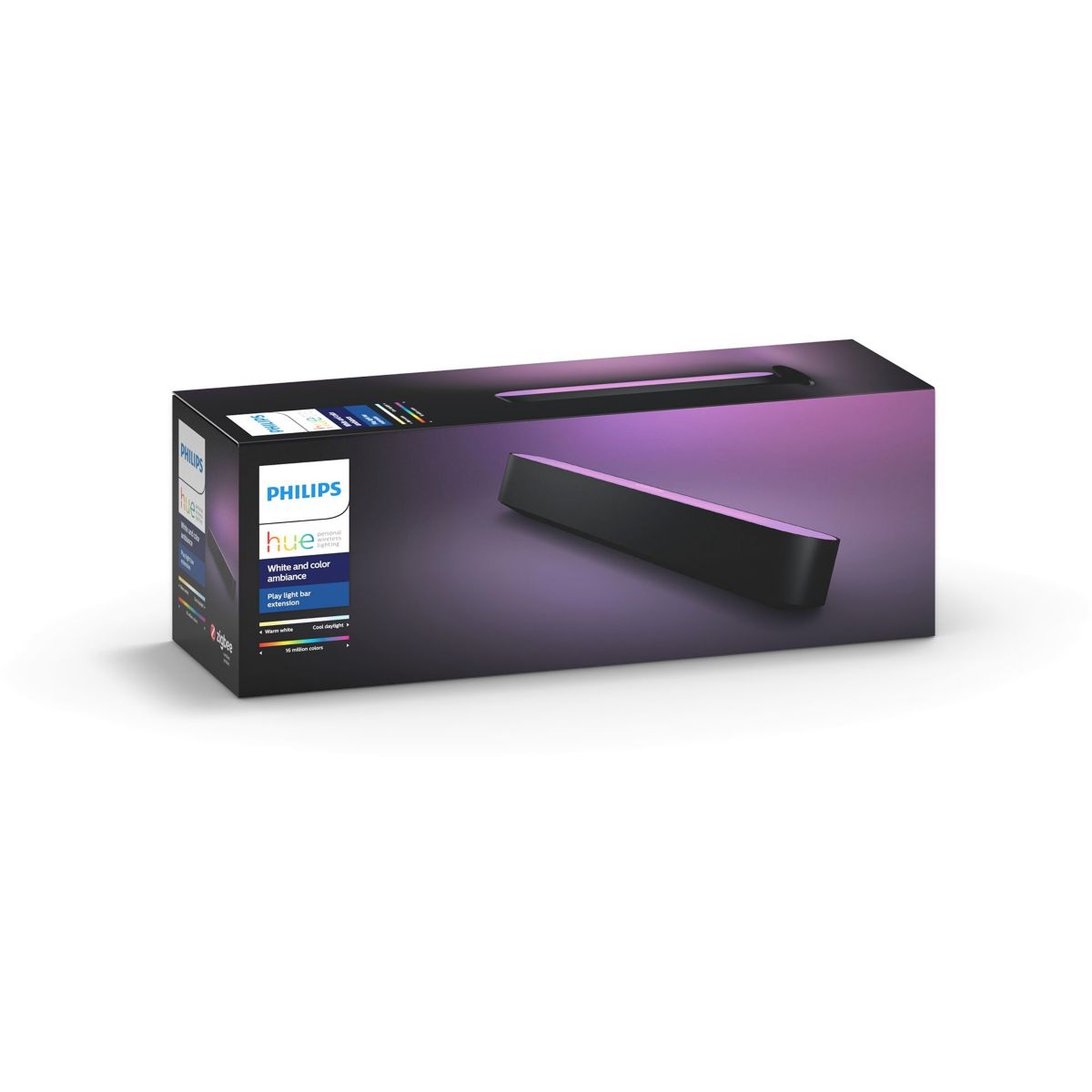 Lampe connectée PHILIPS HUE W&C Play extension x1 Noir - 4