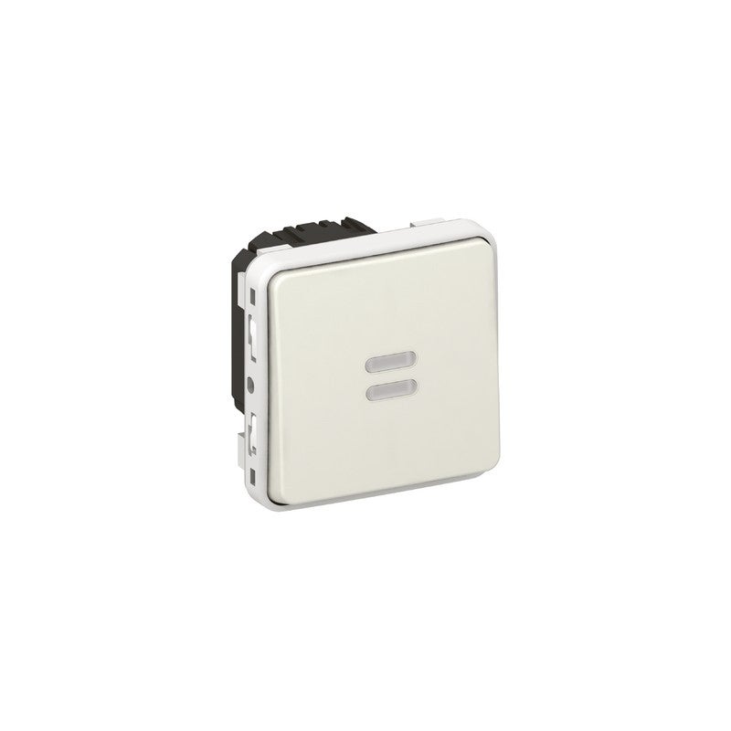 LEGRAND 069612 - Va-et-vient témoin 10A Plexo saillie Blanc