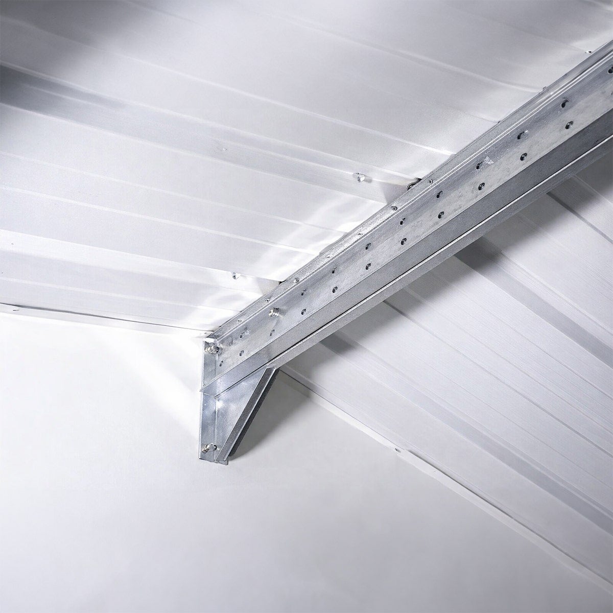 Abri de jardin en acier vert - 7,18 m² - 5