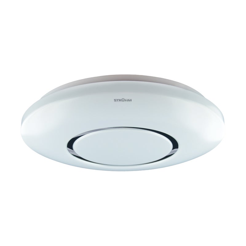 Plafon Ringe okrągły biały LED 24W 4100K 1870lm wym: 7 x 40 cm IP44 tworzywo sztuczne Struhm