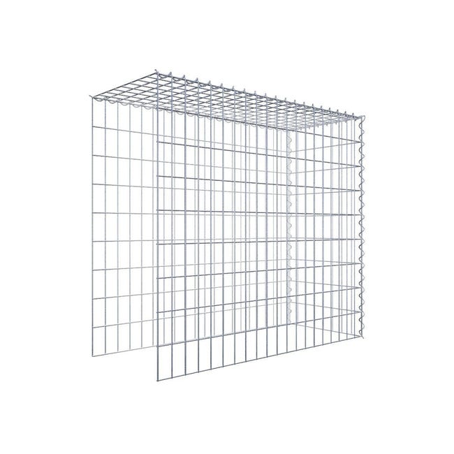 Gabion à monter en hauteur et en longueur 100 cm x 90 cm x 40 cm (L x H Gabion à monter en hauteur et en longueur 100 cm x 90 cm x 40 cm (L x H