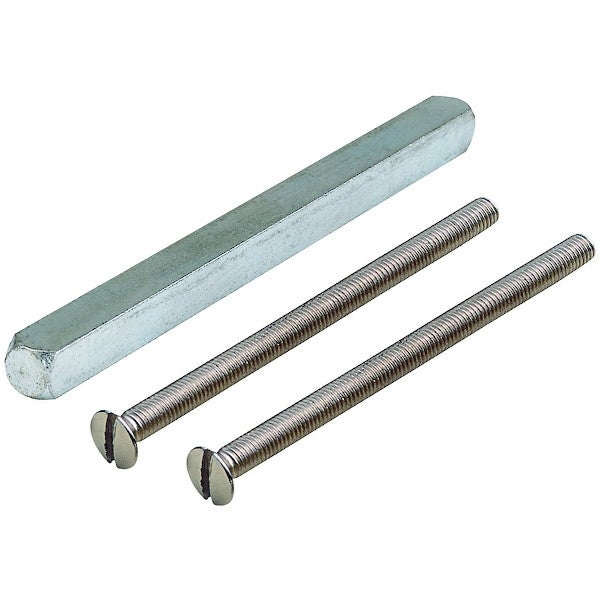 ZOENAE 20 pièces Barre carrée Solide ABS Tige en Plastique Blanc