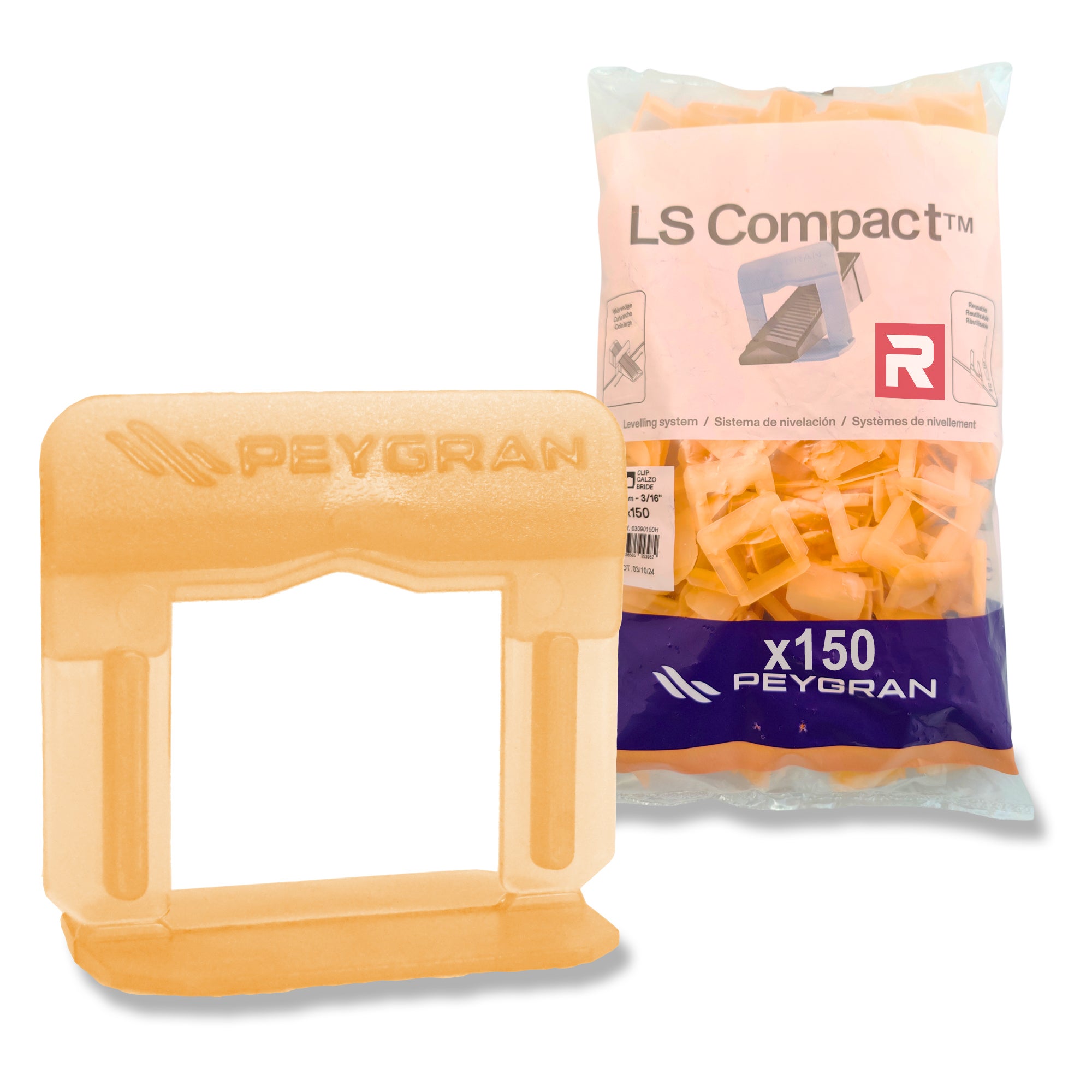 Calzos Peygran LS Compact 5 mm - Bolsa 150 ud. | Leroy Merlin