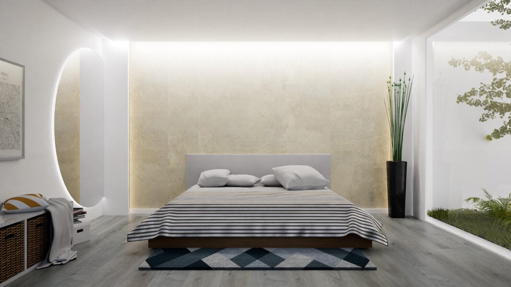 Revestimiento de pared decorativo vinílico spc verticalo martina coral 260x60 |4|mm. (2 ud.) = 3,12m²