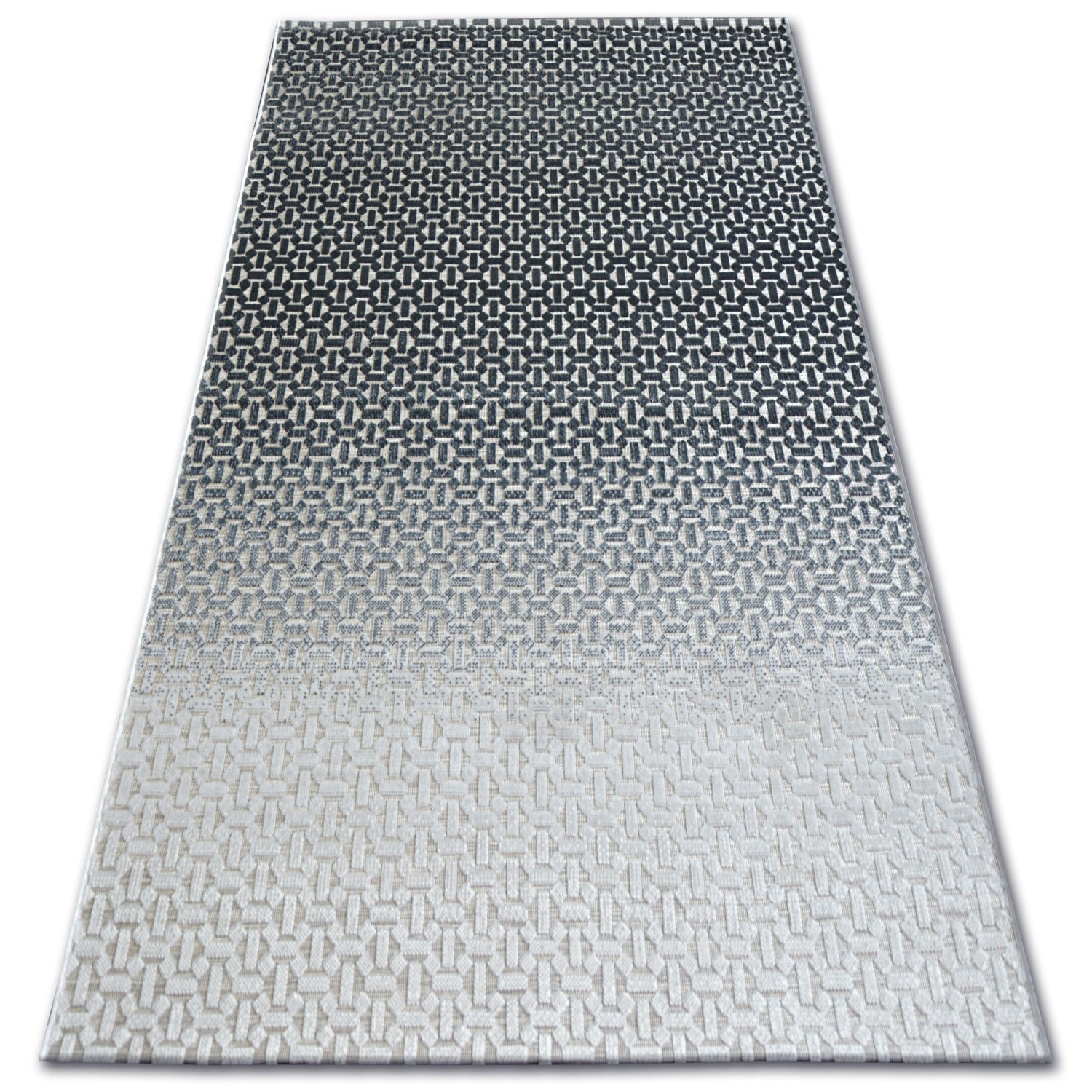 Dywan LISBOA 27208/356 Structural Czarny Szary 120x170 cm
