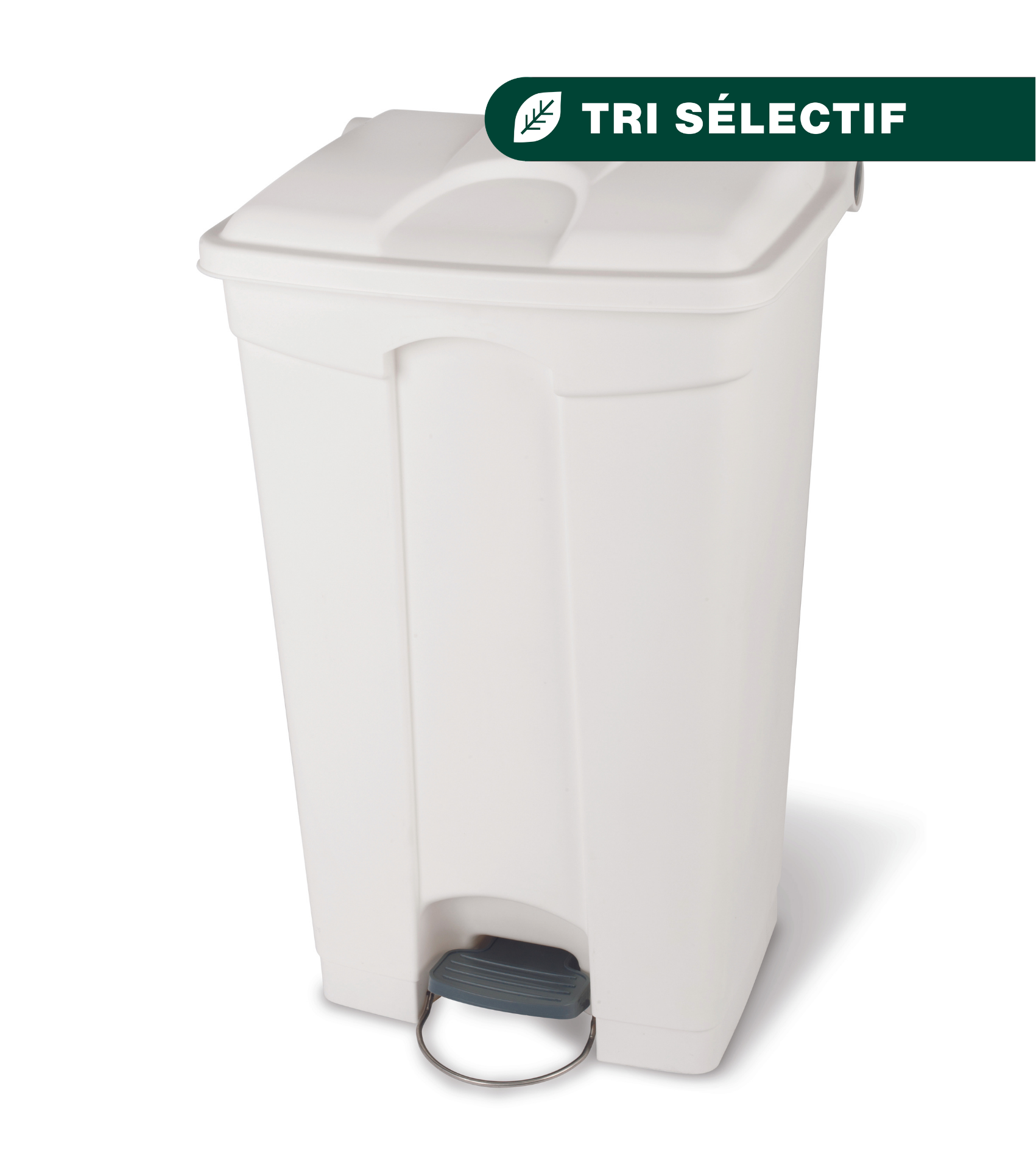 JVD - Container 90L blanc couvercle blanc - Matériel professionnel ...